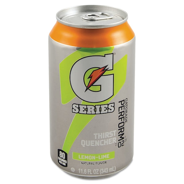 Thirst Quencher Can, Lemon-Lime, 11.6oz Can, PK24