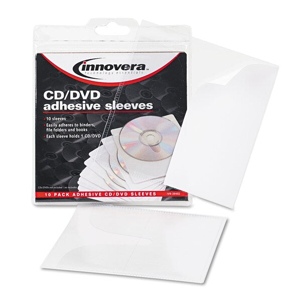 Self-AdhesiveCD/DVDSleeves, PK10