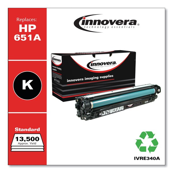 Remanufactured CE340A (651A) Toner, 16000 Page-Yield, Black