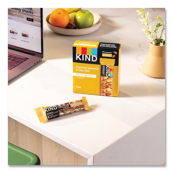 KIND Nut/Spice Bar, Caramel Almond & Sea Salt, 12 PK