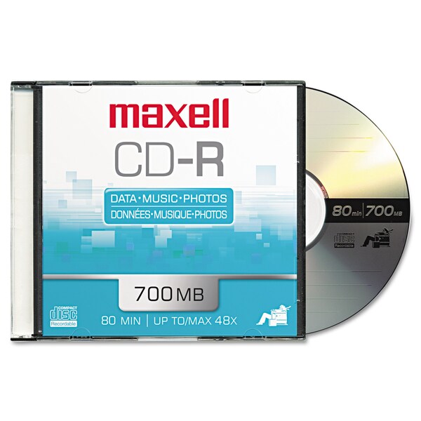 CD-RDiscs, 700MB/80min, 48x, 10, PK10