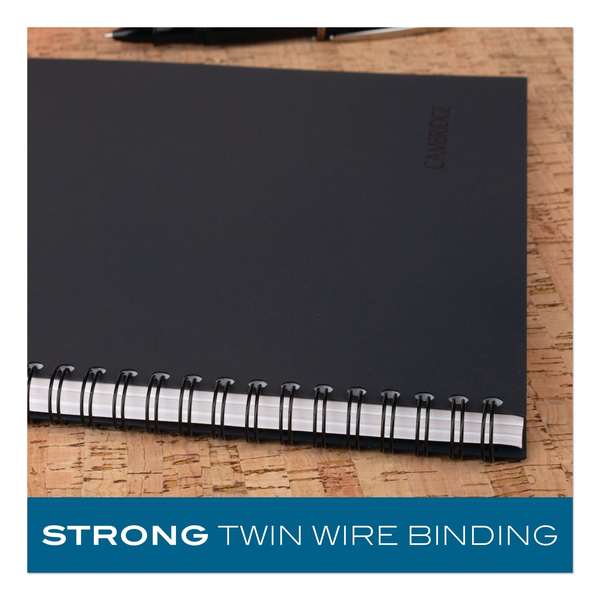 Black Wire Bound Notebook