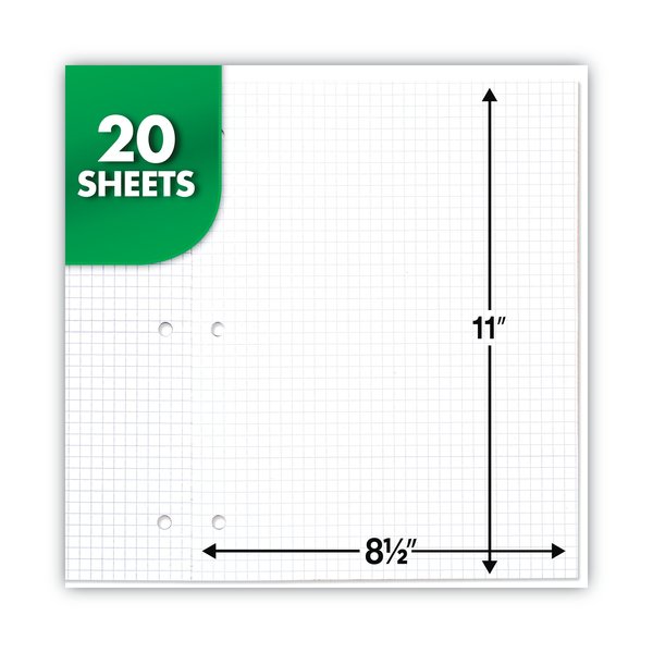 Quadrille Graph Paper, 20 Pg