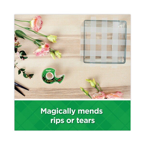 Magic Tape, 1 x 2592 in., Clear, PK3