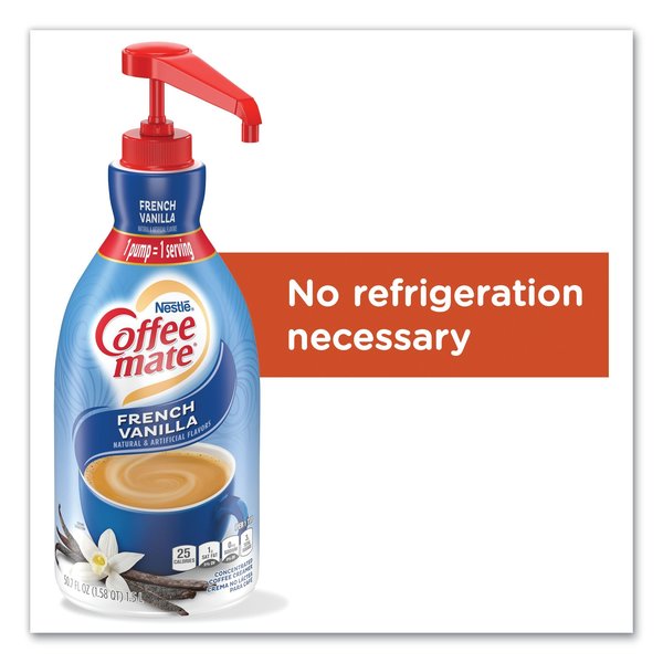 Liquid Coffee Cream, Pump, French Vanilla