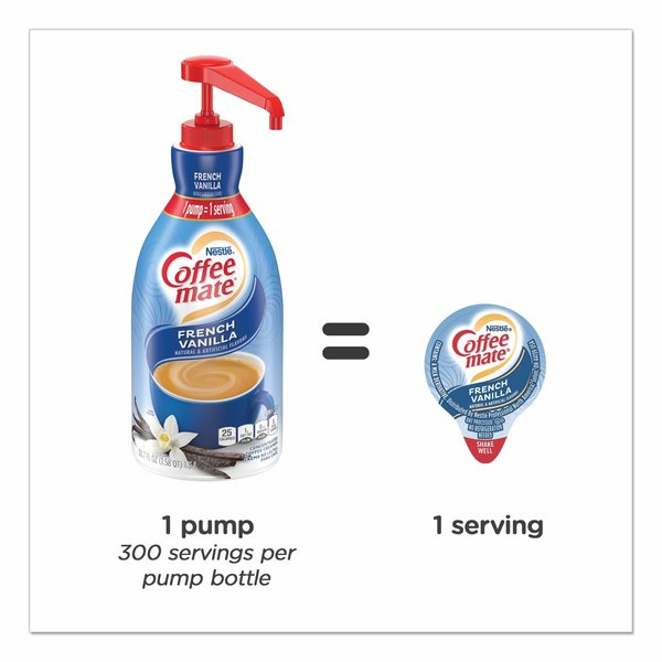 Liquid Coffee Cream, Pump, French Vanilla