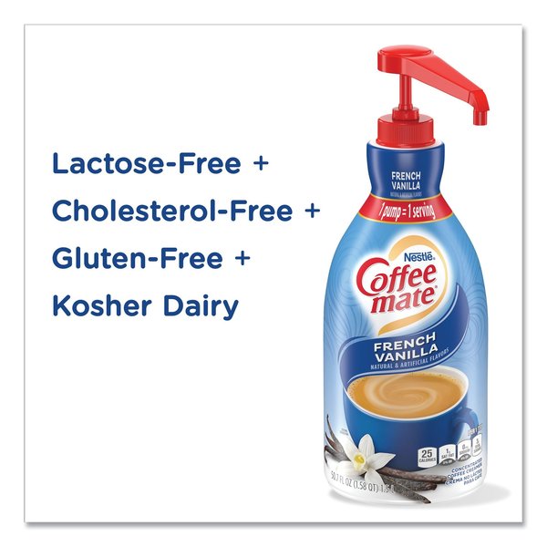 Liquid Coffee Cream, Pump, French Vanilla