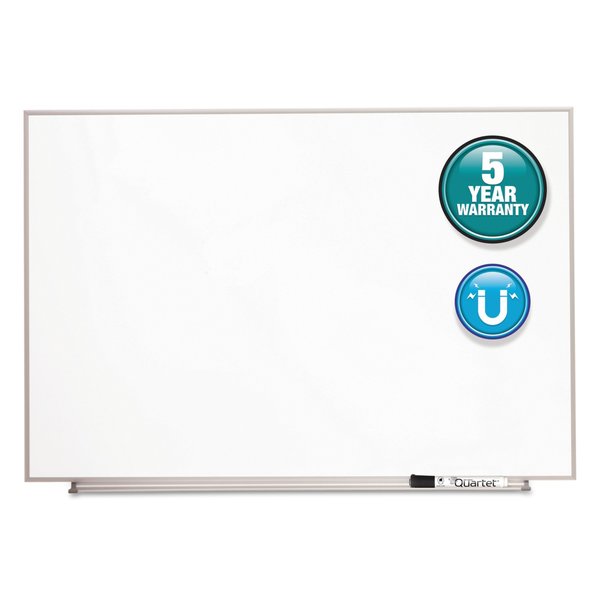 Matrix Magnetic Boards, Painted Steel, 34 x 23, White, Aluminum Frame