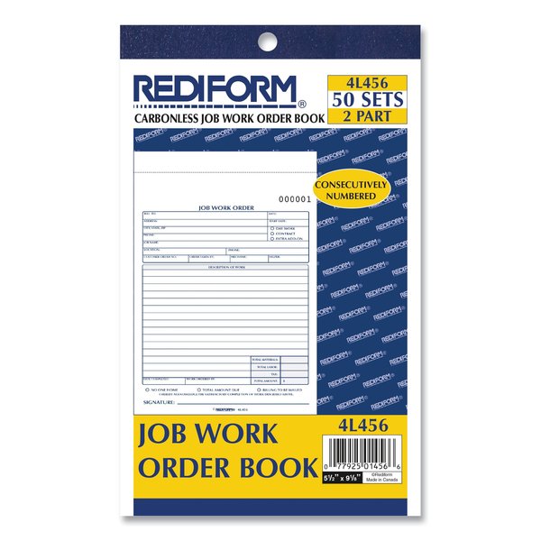 Form, JobWorkOrderBlack, White