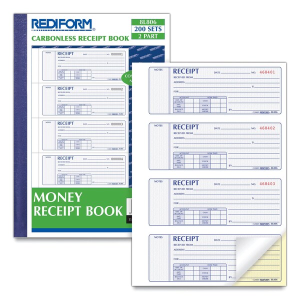 Book, Money Rec Dup 4Pg