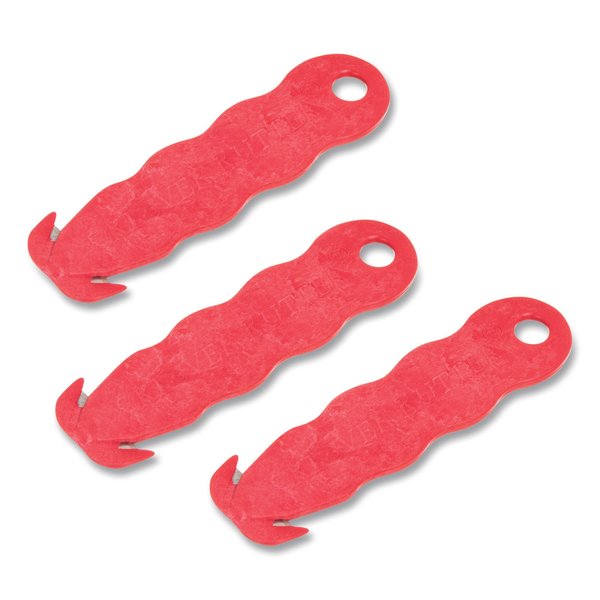 Safety Klever Cutter, 3PK, Safety Recessed, General Purpose, Plastic