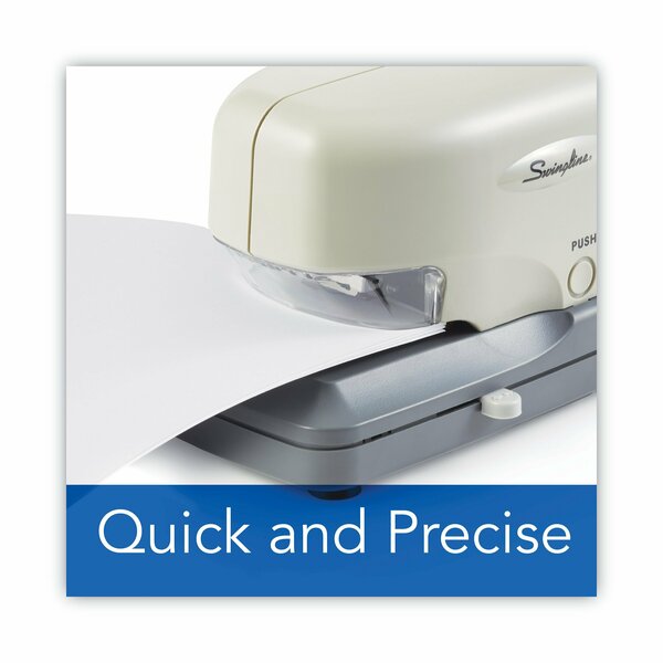 High Volume Electric Stapler, 30 Sht, Gray