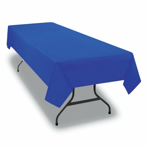 Rectangular Table Cover, 54x108, Blue, PK6