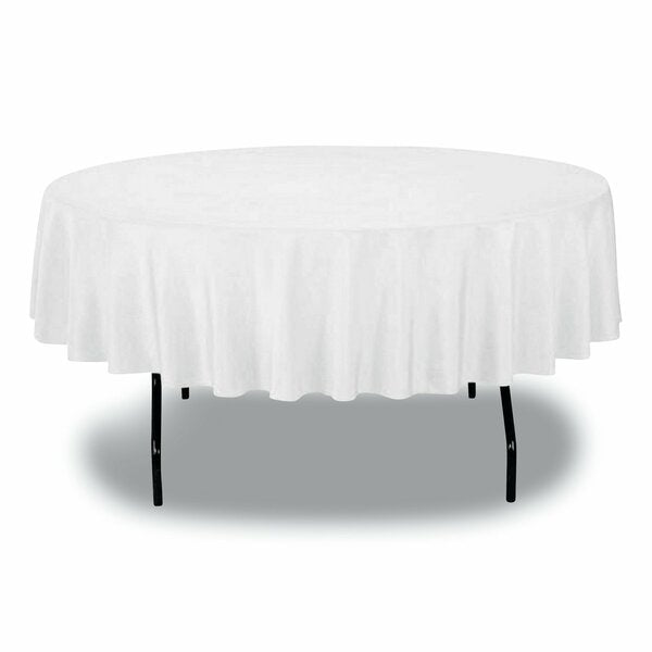 Round Table Cover, Plastic, 84