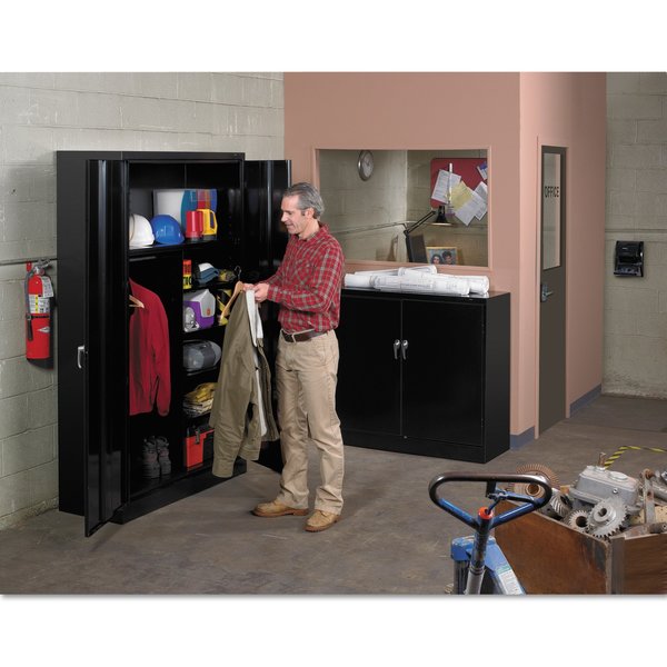 Heavy Gauge Welded Steel Jumbo Storage Cabinet, 48 in W, 78