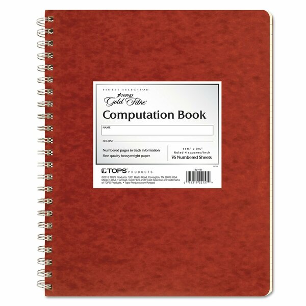 Computation Book, Quadrille Rule, 11 3/4