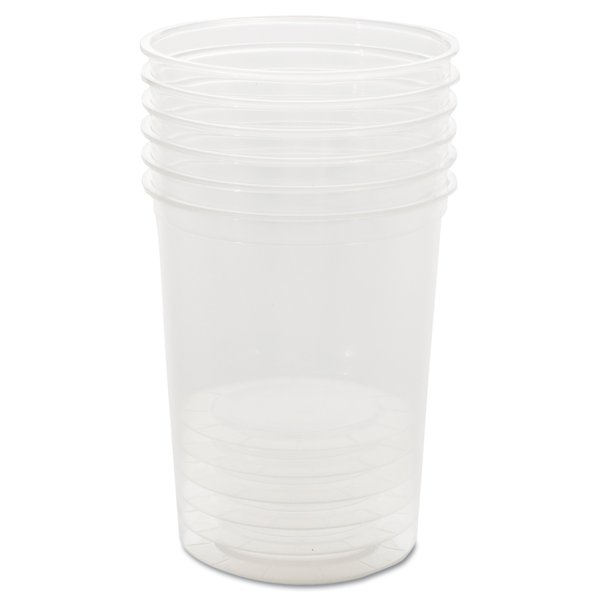 Container, Plastic, 32 oz., Clear, PK500