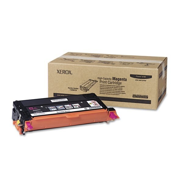 Toner Cartridge, 6000 Page, Magenta, Printer Series: Phaser