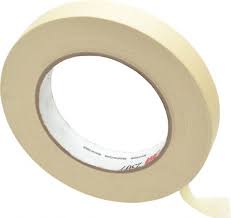 Tapes, 3" Wide X 60 Yd Long Tan Polyester Film