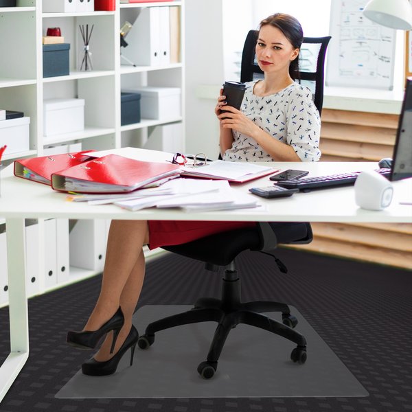 Advantagemat Plus APET Chair Mat - Low/Standard Pile Carpet. Rectangular 36 x 48