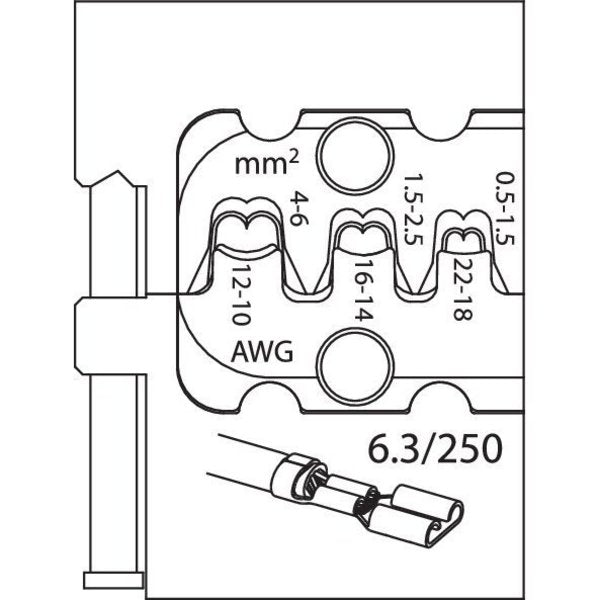 Crimping Pliers Set Automotive, 4 pcs.