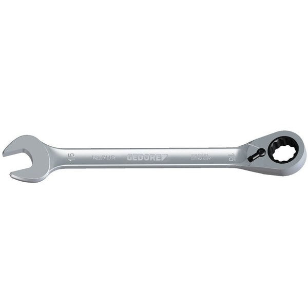 Combination Ratchet Wrench Set, 8-19mm, SAE or Metric: Metric