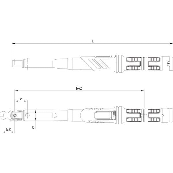 Torque Wrench, Z 16, 80-400nm