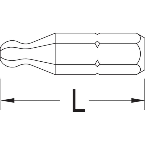 Screwdriver Bit, 5/16