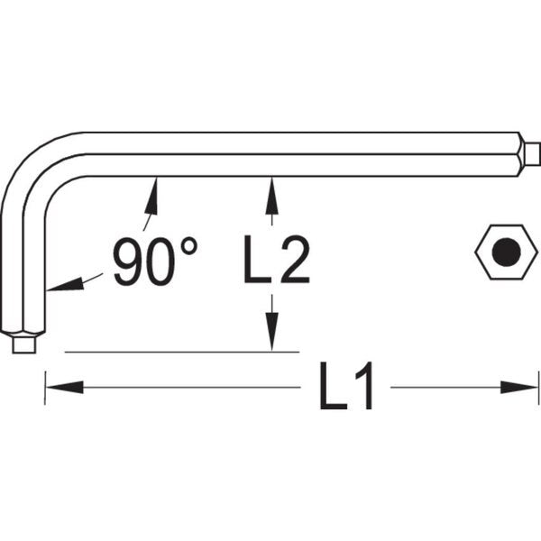 Hexagon Allen Key, 12mm