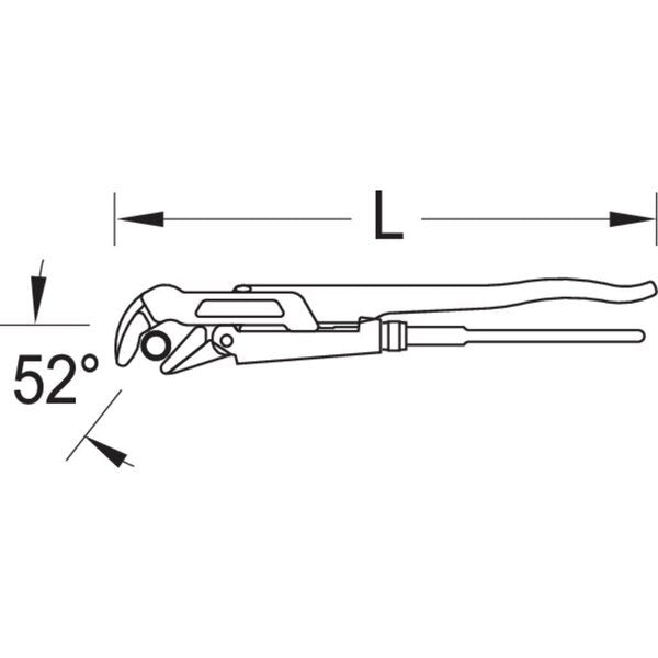 Elbow Pipe Wrench, 2