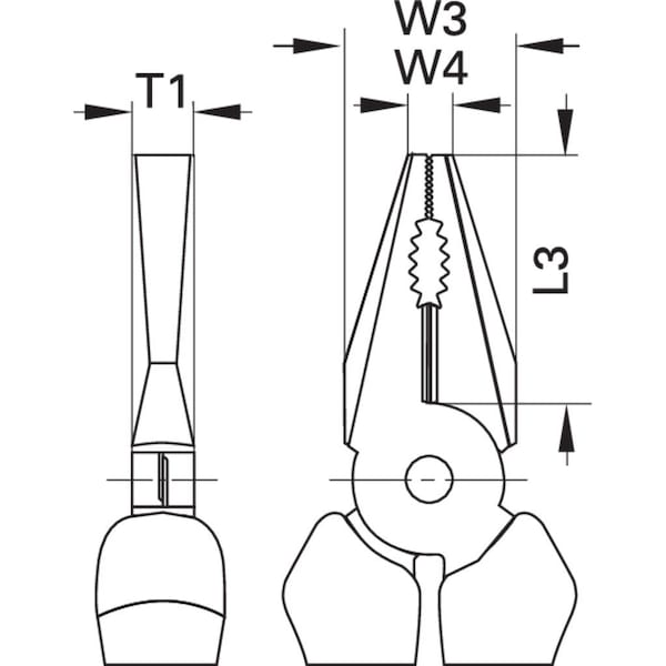 Combination Pliers, 7-7/8