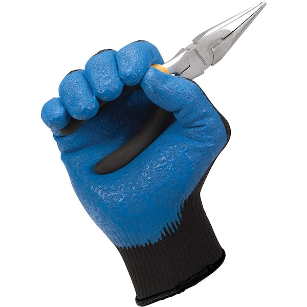 Coated Gloves, Foam Nitrile, S, Black, PR
