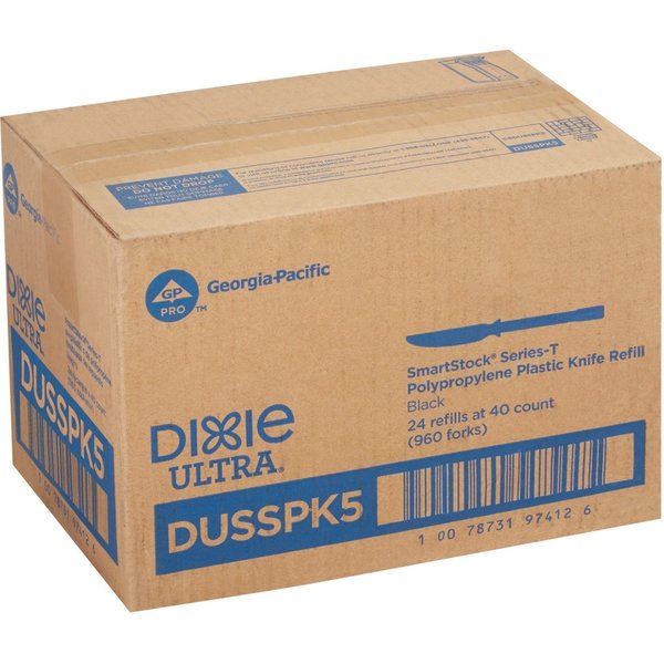 Knife, Black, Series T, Dixie , Med, PK960