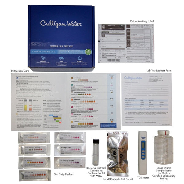 Comprehensive Water Lab Test Kit