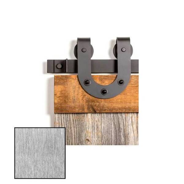Brushed Nickel Barn Door Hardware 0115-9003 90