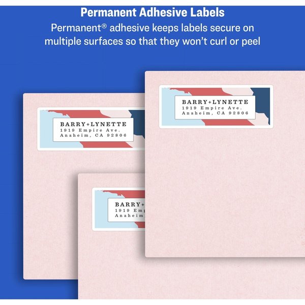 Easy Peel Address Labels, Sure Fee, PK350