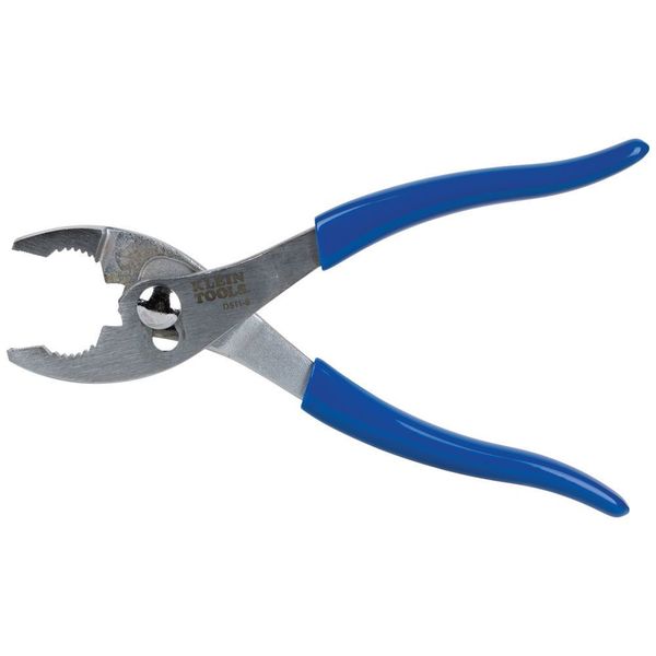 8 in Slip Joint Plier, Tether Capable, 1.25 in Jaw