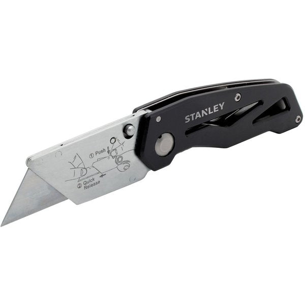 Folding Utility Knife, Folding Retractable, Utility, General Purpose