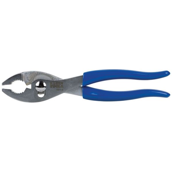 8 in Slip Joint Plier, Tether Capable, 1.25 in Jaw
