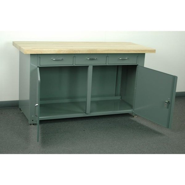 Cabinet Workbench W/ Drawers