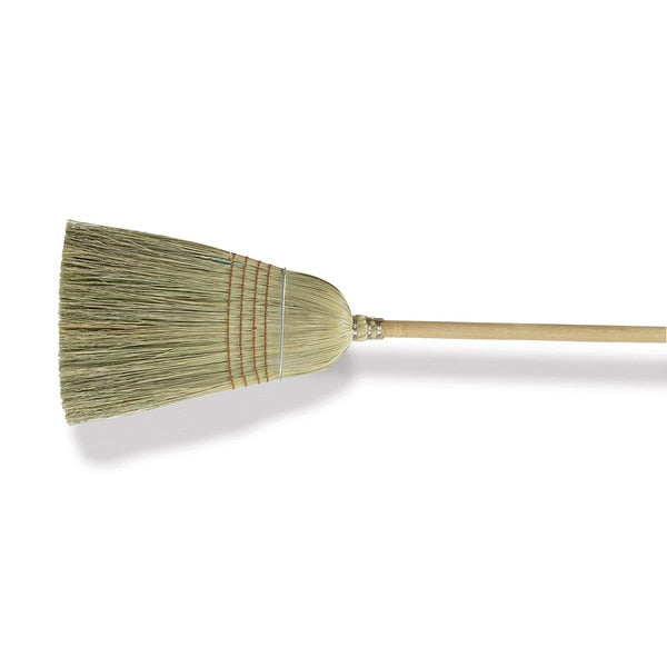 Broom, Natural, 10 1/2 in L Bristles