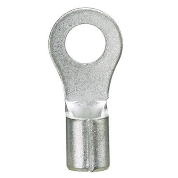 18-14 AWG Non-Insulated Ring Terminal #10 Stud PK100