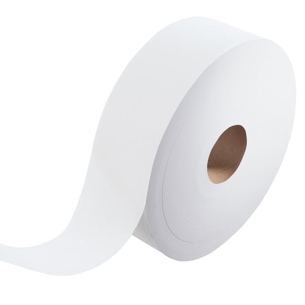 Bathroom Tissue Jumbo Toilet Paper, Continuous Roll, 12 PK