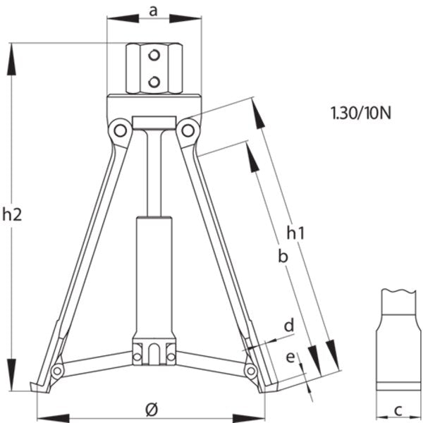 Internal Extractor Reinforced Shoulder