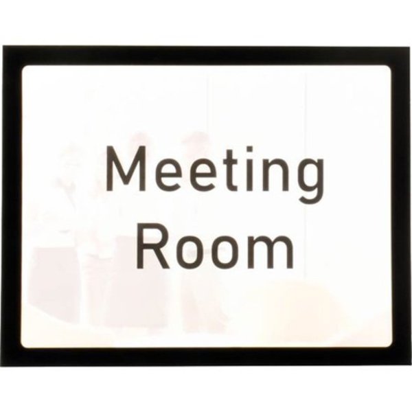 Magneto Adhesive Picture Frame, Black, PK2