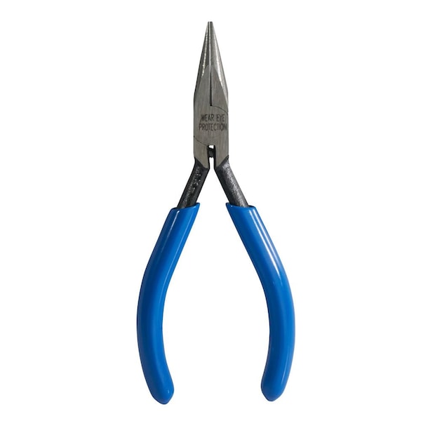 4 13/16 in Needle Nose Plier Plastic Dipped Handle