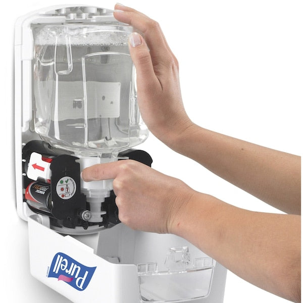 LTX-12 1200mL Hand Sanitizer Dispenser, Touch-Free, White