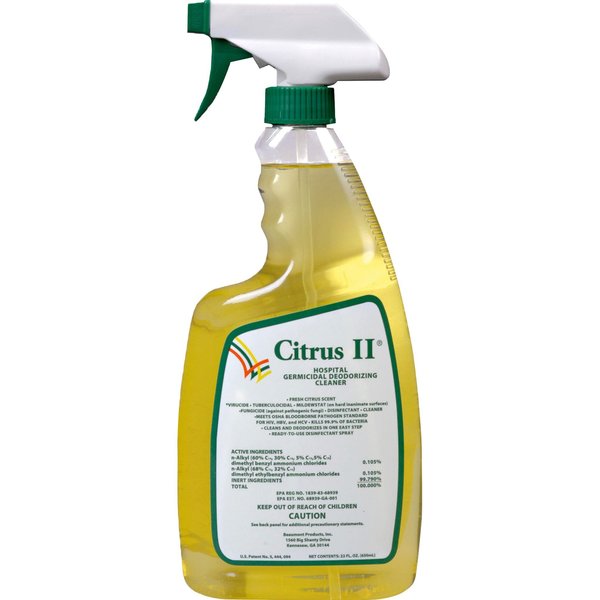 Citrus II Cleaner, 22 oz. Citrus, 12 PK
