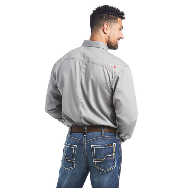 Flame-Resistant Shirt, Gray, 3XL