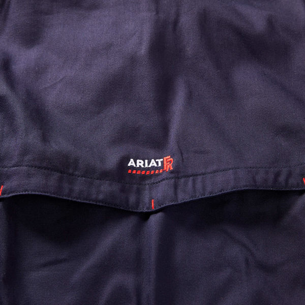 Flame-Resistant Shirt, Navy, M